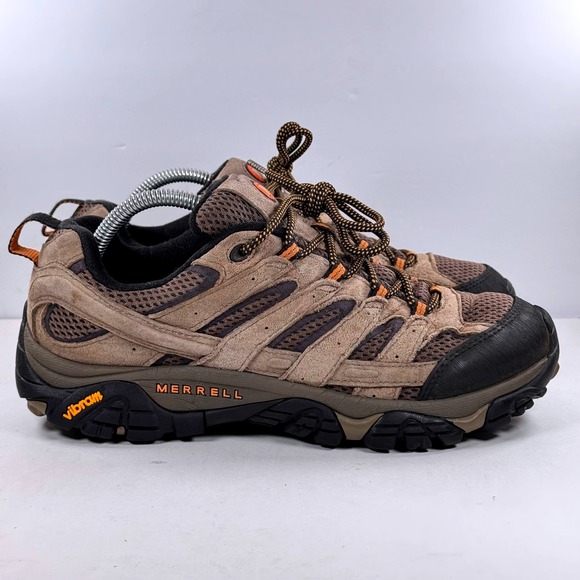 Merrell Other - Merrell Moab 2 Vent Mens 9 Hiking Shoes Earth Brown Black J06011 Vibram